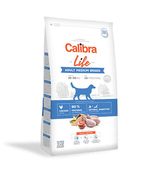 Calibra Dog Life Adult Medium Breed Chicken Dry Food 2.5kg