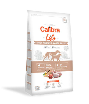 Calibra Dog Life Senior Medium & Large Chicken Dry Food 12kg