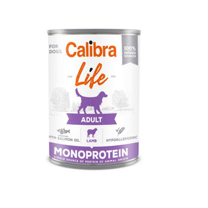 Calibra Dog Life Can Adult Lamb 6x400g