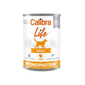 Calibra Dog Life Can Adult Turkey & Apples 6x400g