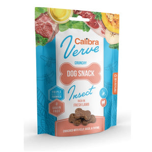 Calibra Verve Dog Crunchy Snack Insect & Lamb 150g