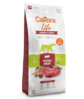 Calibra Dog Life Junior Large Fresh Beef Dry Food 2.5kg