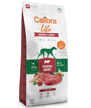 Calibra Dog Life Senior Large Fresh Beef Dry Food 12kg