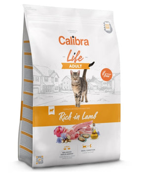 Calibra Cat Life Adult Lamb Dry Food 1.5kg