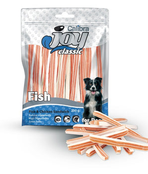 Calibra Dog Joy Classic Fish & Chicken Sandwich 250g