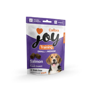 Calibra Joy Train Snack Small & Medium Dog Salmon & Insect 150g