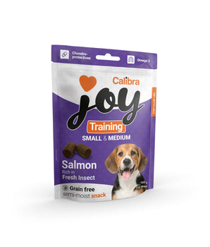 Calibra Joy Train Snack Small & Medium Dog Salmon & Insect 150g