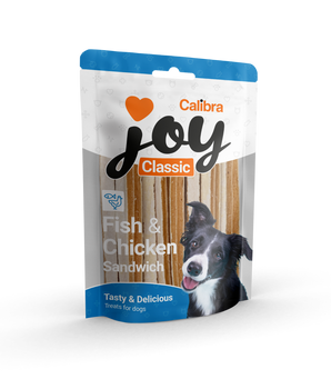 Calibra Dog Joy Classic Fish & Chicken Sandwich