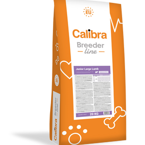 Calibra Dog Breeder Large Junior Dry Food - Lamb Flavour 20kg