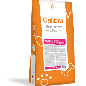 Calibra Dog Breeder Adult Large Dry Food - Chicken 20kg