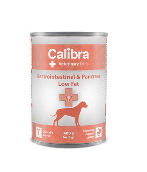 Calibra VD Dog Gastrointestinal & Pancreas Low Fat Canned Food 6x400g